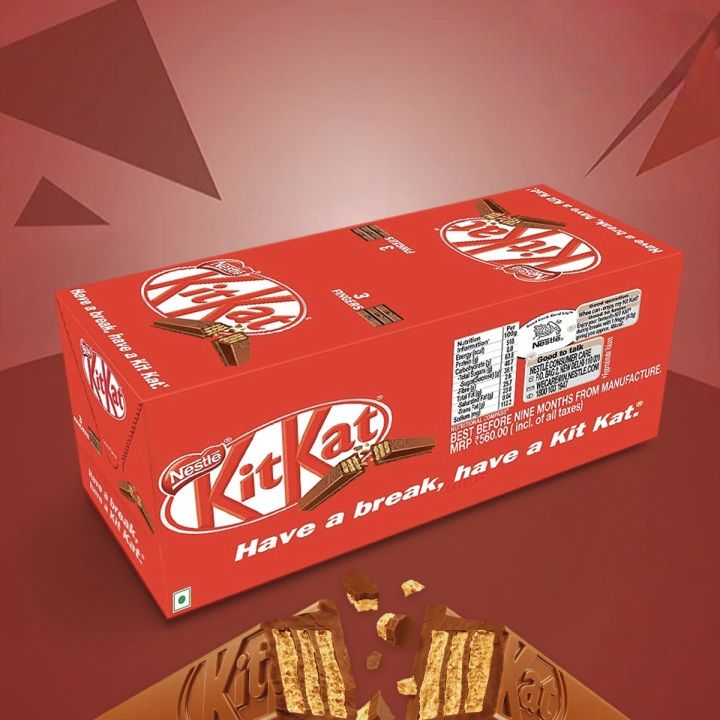 KitKat 2 Fingers Chocolate 11.9gm 30pcs Box
