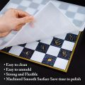 Chess Mold for Resin Casting 12.4"x12.4" Board Soft Silicone 3D Art DIY Crafts Making Kit. 