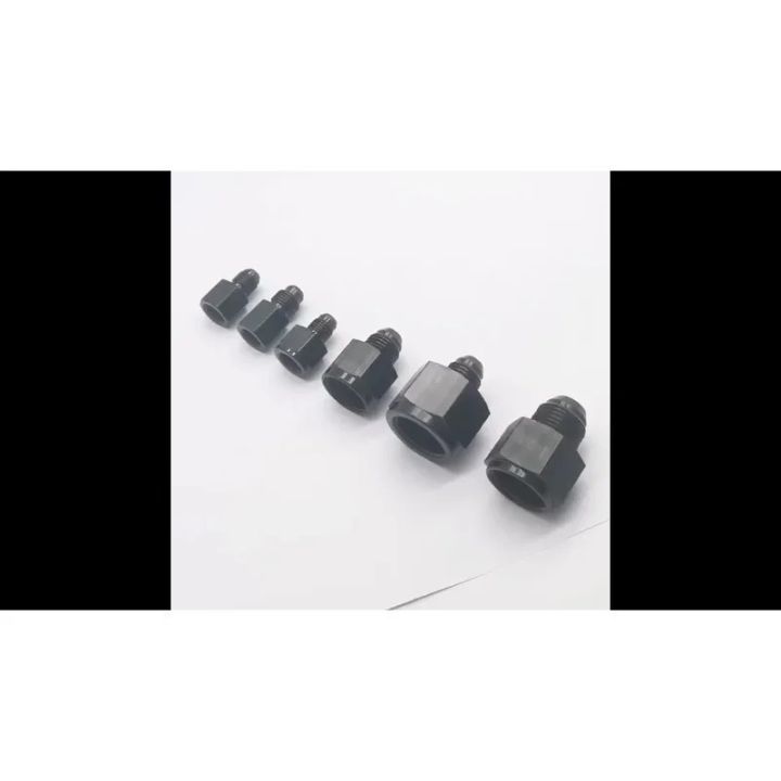 New%20Black%20Aluminum%20AN4%20AN8%20An6%201/8npt%20Female%20To%20AN%203%20AN6%20An8%20An10%20Male%20Flare%20Adapter%20Fitting%20Reducer%20-%20Image%205