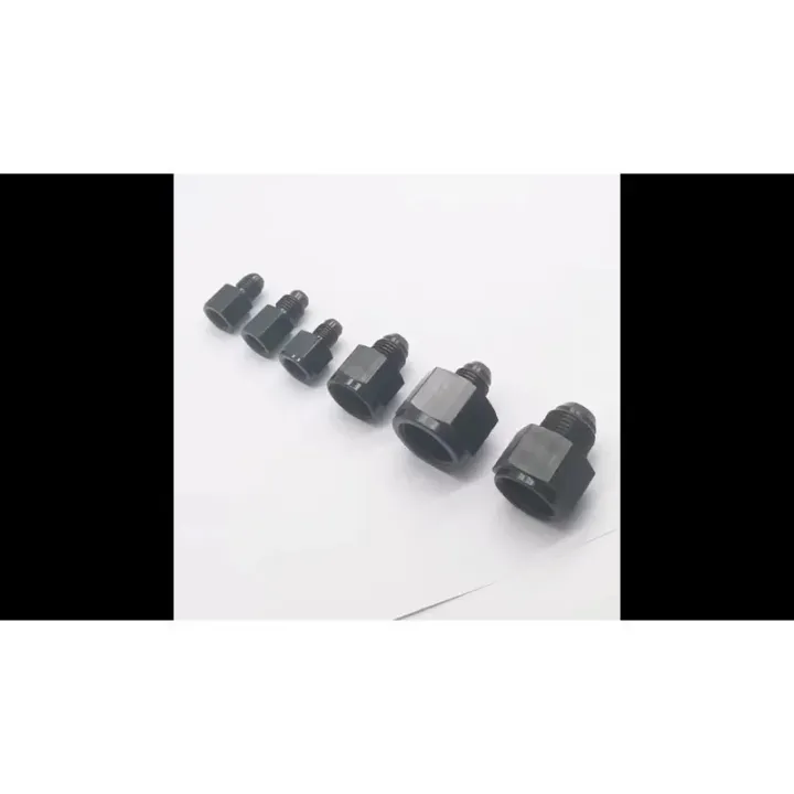 New%20Black%20Aluminum%20AN4%20AN8%20An6%201/8npt%20Female%20To%20AN%203%20AN6%20An8%20An10%20Male%20Flare%20Adapter%20Fitting%20Reducer%20-%20Image%205