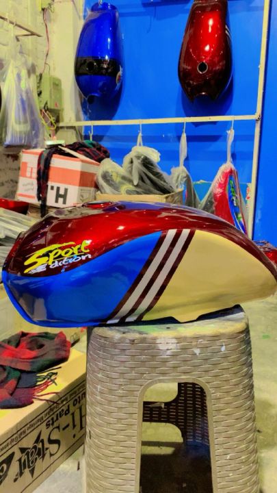 tanki tapaa Band design for 70cc bike