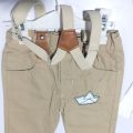 Imported Suit for Baba boy Size 6 month  to 2 years Eid Collection colour White skin & Blue white Cotton Summer Collection. 