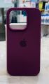 Silicone Case with MagSafe iphone 14 Pro - Deep Purple. 