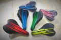 Bicycle stylish saddle mountain bike saddle cycle serious seat multicolor.