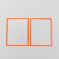 1set Upper LCD Screen Len Plastic Cover + lower frame replacement For NDSL for DS Lite Game Console. 