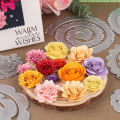 3D Large Spiral Rolled Flower Metal Cutting Dies 115mm Garland Flower For DIY Scrapbooking Decoration Craft Paper Card Making. 