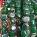 Emerald colour real jade stone string for sale in very reasonable price. 
