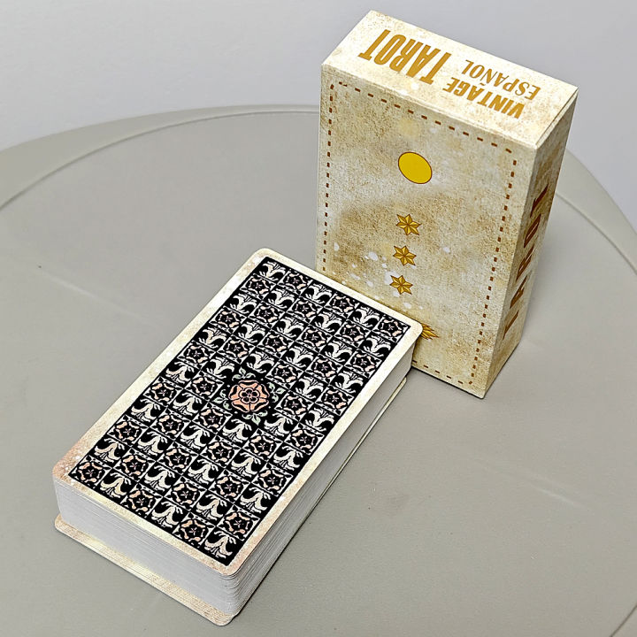 Vintage%20Tarot%20Deck%2010.3*6cm%20Spanish%20Edition%2078%20Pcs%20Tarot%20Cards%20Based%20on%20Rider%20Waite%20System%20Espanol%20-%20Image%206