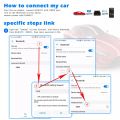 ELM327 bluetooth ELM 327 OBDII Diagnostic Interface OBD2 Auto Car Diagnostic Scanner for android torque software. 