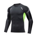 Compression Shirt Men Long Sleeve Printing Sportswear for Men Gym Clothing Running Fitness Training Workout Muscle Top Male. 