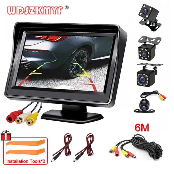 Easy Installation 4.3Inch Rear View Camera Monitor Screen Reversing ...