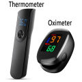 Medical IR Fever Thermometer Digital Ear Thermometer Child Adult Non-contact Body Temperature or Mini Oximeter Blood Oxygen Tool. 