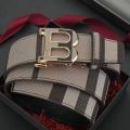 Genuine Leather Casual Fashion Men's Belt Cowhide Alloy Automatic Buckle Luxury Brand Men's Belt Versatile Trendy Blets for Men. 