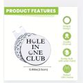 Hole in One Club Golf Ball Marker with Magnotic Hat Clip Funny Golf Gift for Men Woman golf hat clip. 