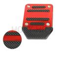 New car automatic/manual transmission aluminum pedal cover, clutch pedal stainless steel anti-skid pad, universal car parts. 