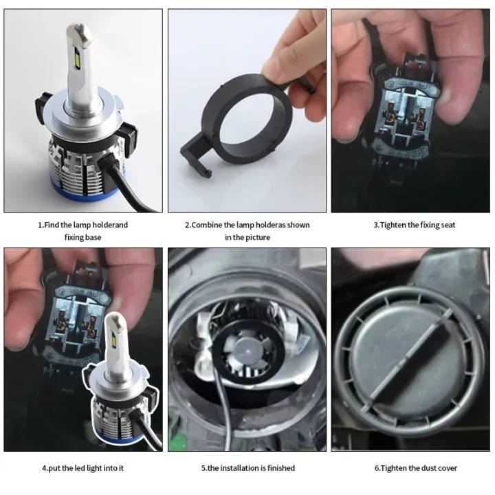 10pcs%20H7%20LED%20Car%20Headlight%20Adapter%20Base%20Adapters%20Holders%20for%20FORD%20MONDEO%20for%20PEUGEOT%20508,2008,3008%20for%20CITROEN%20C5,DS5,DS6%20etc%20-%20Image%204