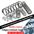 Wire Diameter 1.0mm 65Mn Carbon Steel Mechanical Cylidrical Coil Pressure Release Return Compression Spring L 10-50mm. 