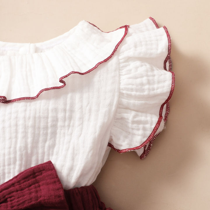 Baby%20Girl%20Red%20Wine%20with%20white%203-layer%20cupcake%20dress%20-%20Image%205
