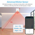 Tuya ZigBee Human Motion Sensors PIR Scene Intelligent Switch Linkage Home Security Early Warning System Work with Smart Life. 