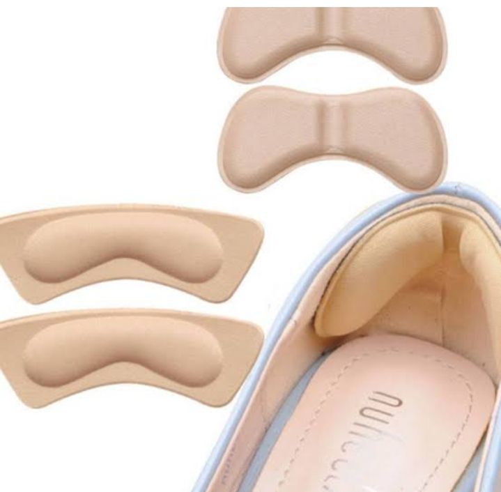 Shoe Heel Grips 2 PairShoe Heel Pad Avoid Rubbing Self-Adhesive Shoe Insoles Foot Heel Grip Stickers 