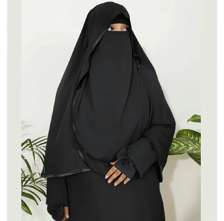 Black%20Namazi%20Hoodie%20Niqab%20Hijab%20For%20Muslim%20Women%20Bm%20Georgette%20Fabric%20Shukriya%20Closet%20-%20Hijab%20Cap%20-%20Image%203