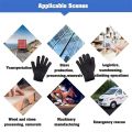 1 Pair Cutproof Protective Gloves Stainless Steel Wire Cut Resistant Bird Training Anti-Bite Work Safety Gloves Level 5 HPPE. 