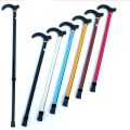 Adjustable walking stick. 