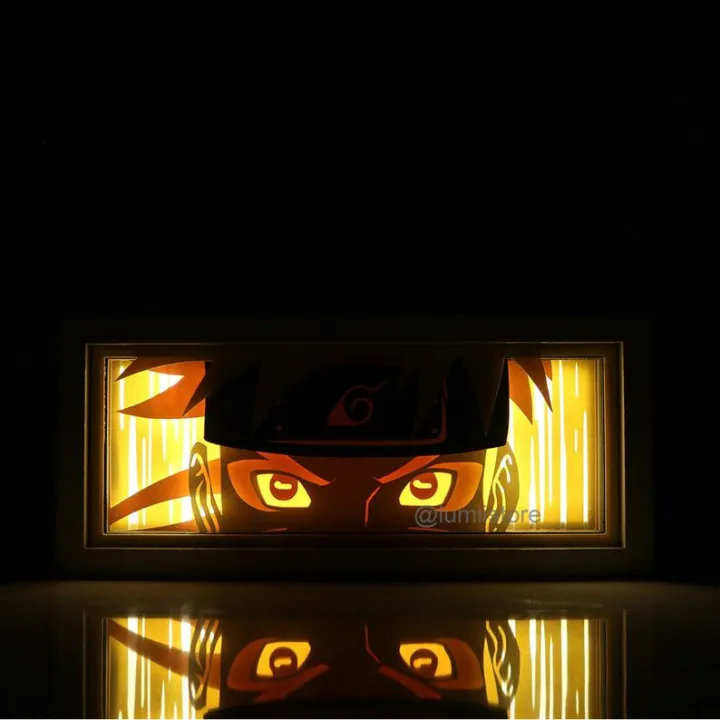 Anime Lightbox | Anime inspired night light | anime inspired LED light box | anime gifts