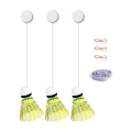 Automatic Rebound Badminton Trainer Badminton Single-Player Rebound Trainer Self Study Badminton Trainer Set Automatic. 