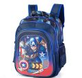 3D Embosed Cartoon Character Pre school Nursery Grade 1 2 3 School Bag Healthy Backpack  3 compartments. 