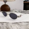 Fashion Style Women's Eyeglasses Oval Shape Blue Light Blocking Women's Frame Glasses Popular Stylish Girls Glass. 