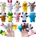 10pcs Colorful Cartoon Finger Puppet Set - Soft Stuffed Animal Dolls for Interactive Early Childhood Education, Storytelling, School Party Supplies & Birthday Christmas Gifts for Toddler Boys & Girl. 