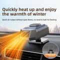 12V Car Heater Defrost And Demister Two-Speed Adjustment Car Heating System With Air Purifier Multi-Function Winter Car Heater.