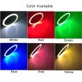 2pcs Car Headlight Cob Aperture Angel Eye LED COB White Light Circle 60/70/80/90/100/110/120mm Motorcycle Moto Auto Lights. 
