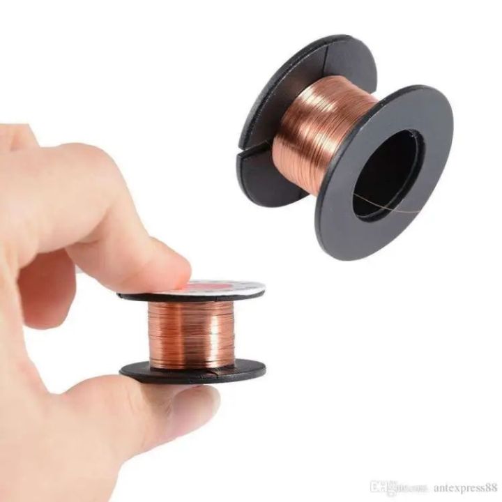 0.10mm Copper PCB Soldering Wire 0.10mm Circuit Board Trace Repair Cables Very Small Thin Copper Wire PCB Link Jumper Soldering Wire PCB Maintenance