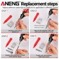 ANENG SL106 Electric Soldering Iron 110V/220V Adjustable Temperature Welding Solder US/EU Plug Professional Welding Tool. 