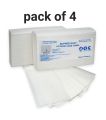 Super Soft Hygiene Towel 100% Fresh, Packet of 200 Sheets pack of 4. 