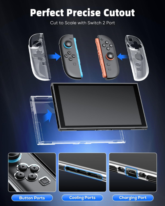 Transparent%20Clear%20Case%20for%20%20Switch%202%20Console%20Joypad%20Split%20Protective%20Cover%20Skin%20Protector%20for%20Switch%202%20Accessories%20-%20Image%204