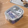44 Piece Large Sewing Box Set Household Portable Set Tool Sewing Thread Multi Function Sewing Kit. 