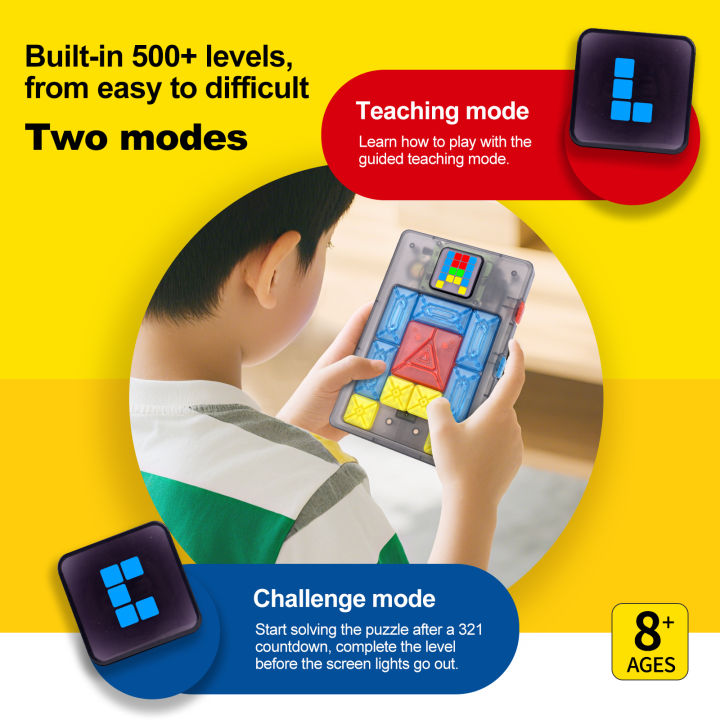 AI%20Huarong%20Road%20Magnetic%20Suction%20Block%20Sliding%20500+%20Levels%20Puzzle%20Toys%20Logical%20Thinking%20Training%20Brain-burning%20Board%20Game%20Toys%20-%20Image%203