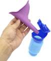 750ml Field Emergency New Design Women Urinal Outdoor Travel Camping Portable Female Urinal Soft Silicone Urination Device Stand. 