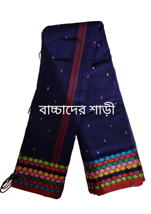 8hand%20Tangail%20new%20dhupian%20baby%20saree%20without%20blouse%20piec%20-%20Image%202