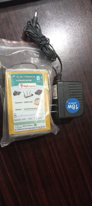 WiFi%20Router%20Power%20Bank%209v%20Volts%20UPS%20Technology%20With%20Branded%20Charger%20%7C%2010000%20plus+%20mAh%20(6%C2%A0to%208)Hourse%20Guaranteed%20Backup%20%7C%20Tp%20Link-Tenda-PTCL%20%7C%20Fiber%20Base%20Router%20-%20Image%204
