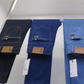 New Ice Silk Thin Denim Jeans For Men Blue Straight Stretch Cotton Pants Business Casual Lightweight Trousers Spring Summer. 