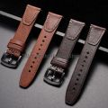 for Quick Release Leather Watchband for 18/20/22mm Men Wristband Bracelets Universal Leather Watch Strap Accessories.
