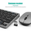 2.4G Wireless Keyboard Mouse Set Bluetooth 5.0 Keyboard Mouse Combo 3 modes Mini Keyboard Mouse For Laptop PC Accessories.
