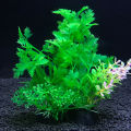 Artificial Aquarium Decor Plants Water Plastic Ornament Aquatic Plant Fish Tank Grass Decoration Accessories 14cm 12 Kinds. 
