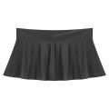 Womens  Mini Skirt Nightwear Low Rise Glossy Ruffled Short Miniskirt Clubwear Solid Color ruffled Female Bikini Cover Ups. 