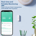 Tuya WiFi Temperature Humidity Sensor for Indoor Smart Home SmartLife APP Remote Monitor Work With Alexa  Assistant. 