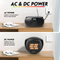 CD/MP3 Player Boombox with Bluetooth AM FM Radios and USB/MP3, Bass Boost, AC DC Power.